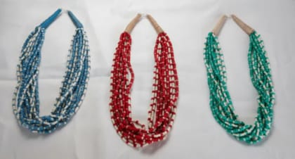 BeadBloom Handmade Floral Beaded Necklace