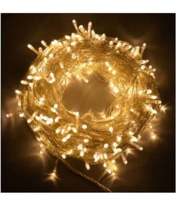 EmmEmm 35 Feet Golden Pixel Flash Led Ladi String Lights Gold