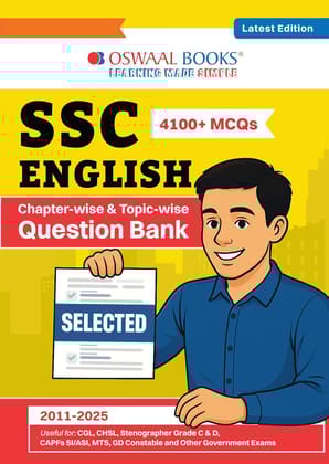 OSWAAL SSC (STAFF SELECTION Commission ) TIER-1 | Chapter-wise & Topic-wise Question Bank 2011 to 2025| English Comprehension | For 2026 Exam [Paperback] [Oct 30, 2024] Arihant