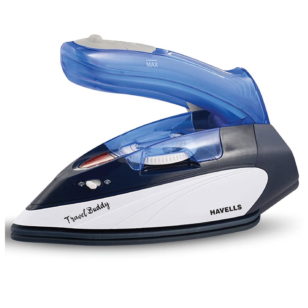 Havells Travel Buddy 800-Watt Steam Iron Havells Travel Buddy 800-Watt Steam Iron - Blue