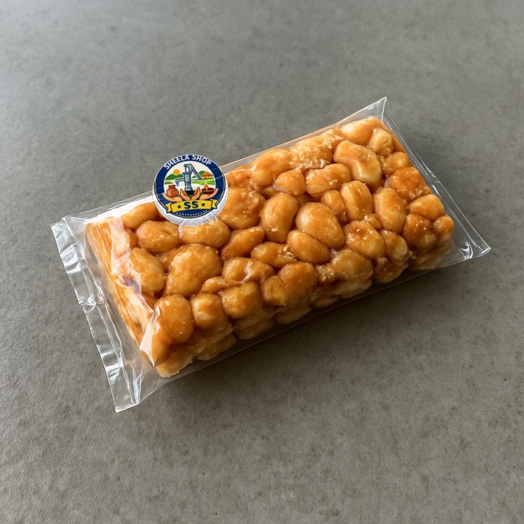 Sheela Shop's peanut chikki