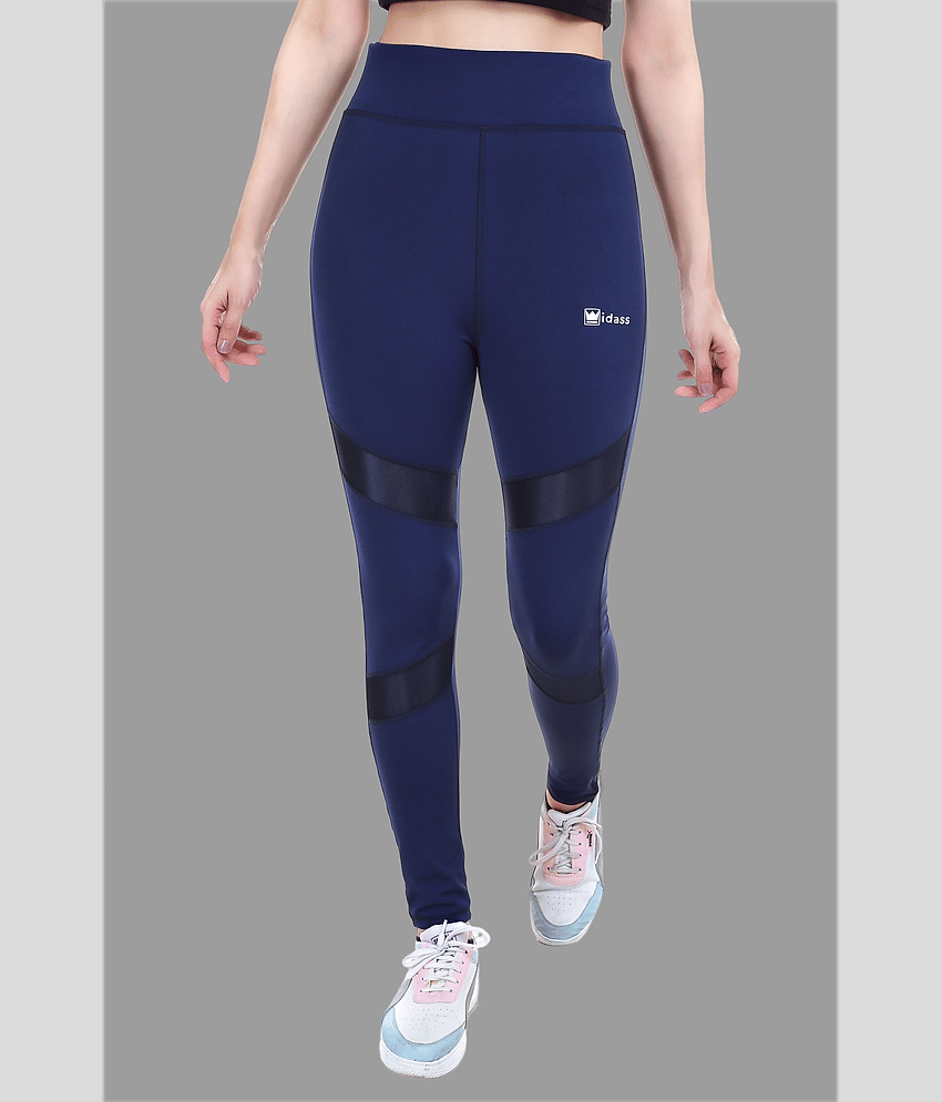 IDASS - Lycra Slim Fit Blue Women's Jeggings ( Pack of 1 )