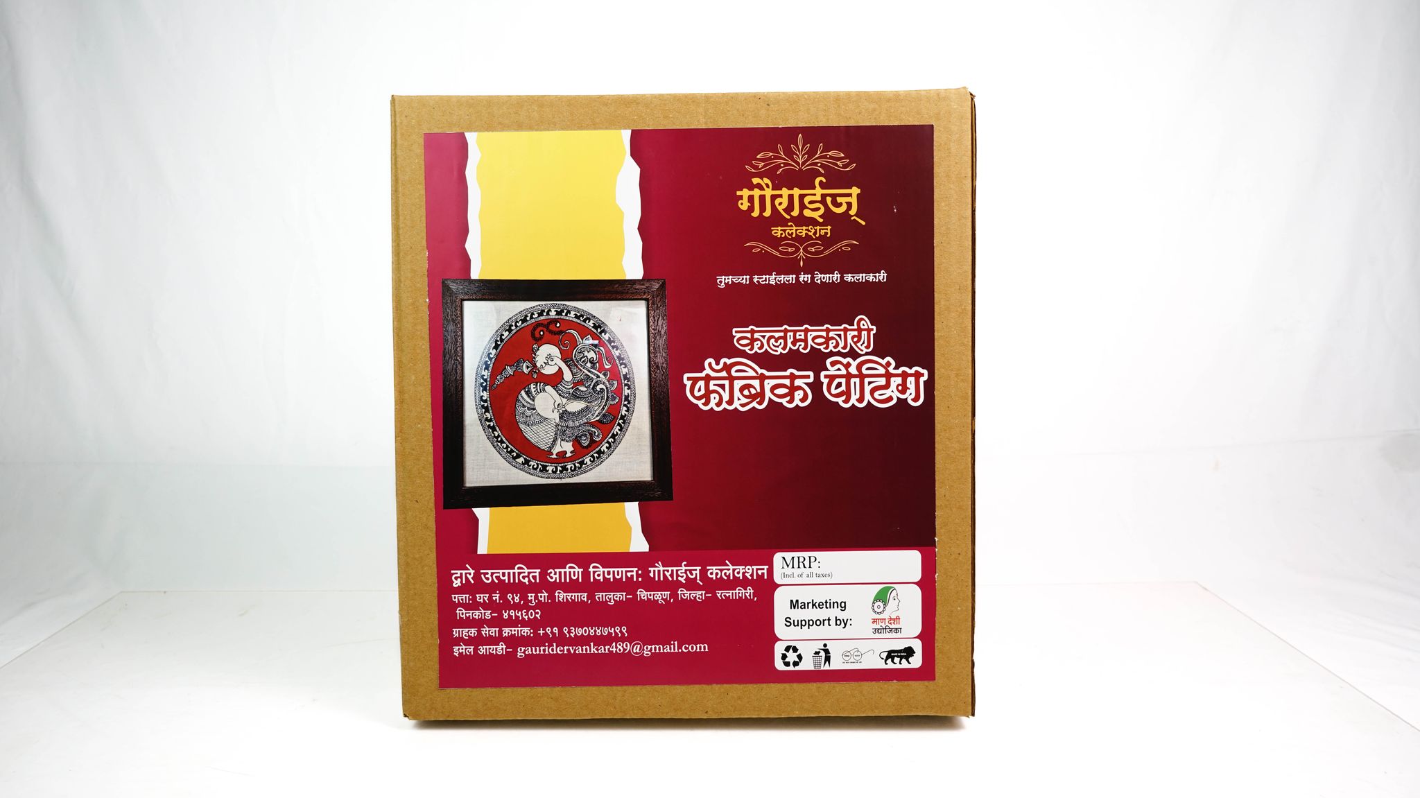 Kalamkari Fabric Painting