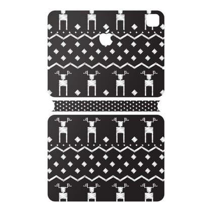 iPad Magic Keyboard Black Tribal 1 Skin