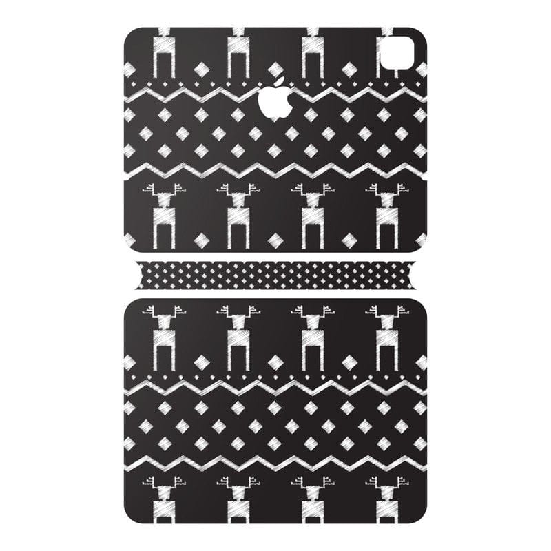 iPad Magic Keyboard Black Tribal 1 Skin