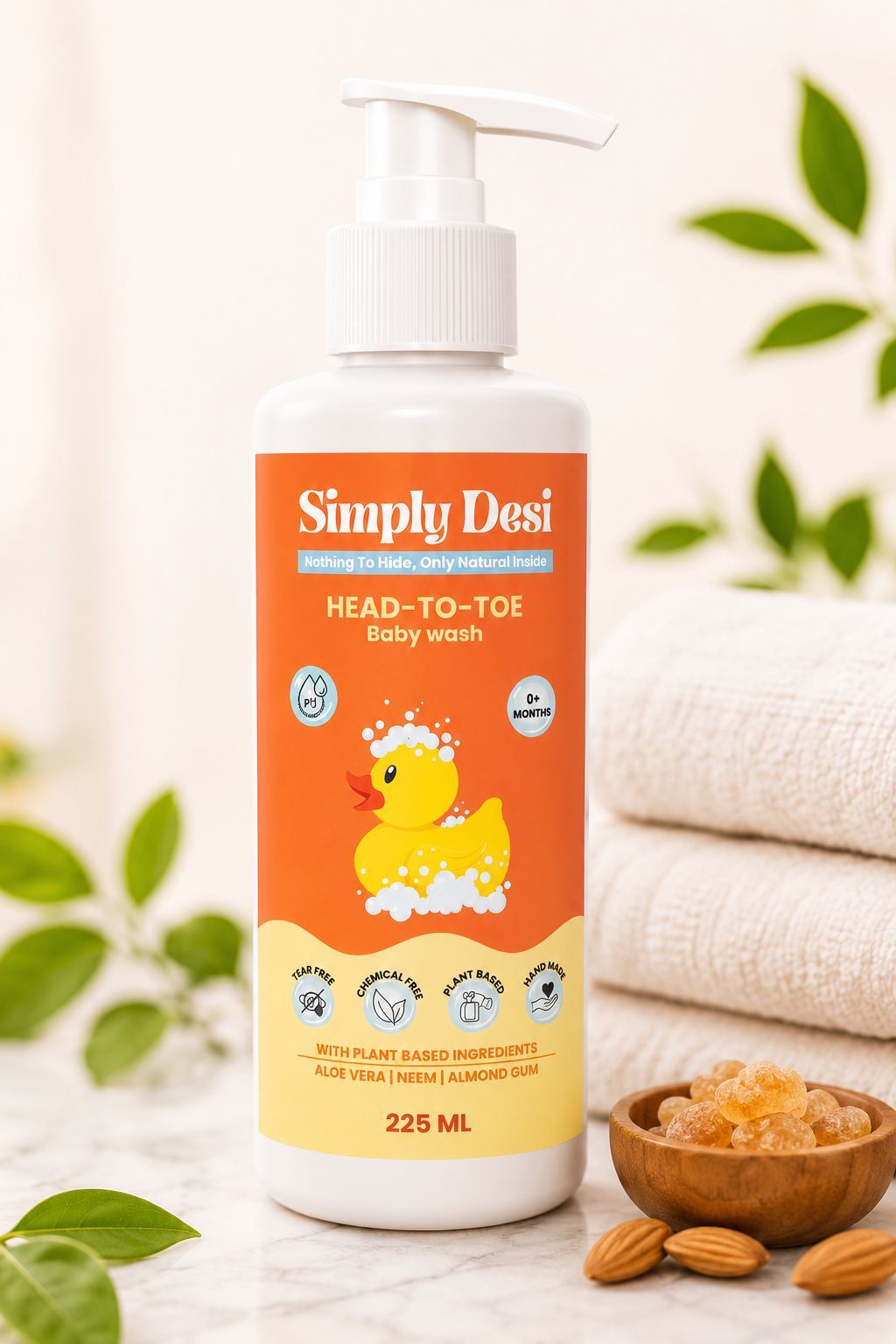 0+ Months Head to Toe Baby Wash