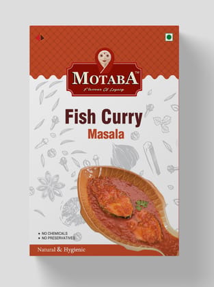 MOTABA Fish Curry Masala, 100 gm - MOTABA Fish Curry Masala, 100 gm