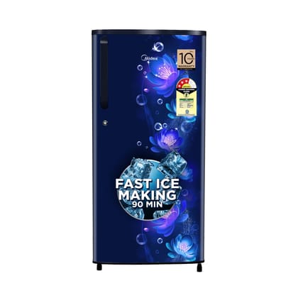 Midea 190 L 3 Star Direct Cool Refrigerator (MRD190D3HPCB, Blue, Flower, 2025 Model) Midea 190 L 3 Star Direct Cool Refrigerator (MRD190D3HPCB, Blue, Flower, 2025 Model) - Blue / 190 Midea 190 L 3 Star Direct Cool Refrigerator (MRD190D3HPCB, Blue, Flower, 2025 Model) Midea 190 L 3 Star Direct Cool Refrigerator (MRD190D3HPCB, Blue, Flower, 2025 Model) - Blue / 190