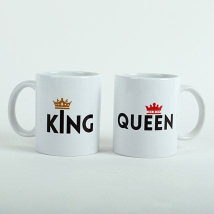 Royal King and Queen Love Mugs
