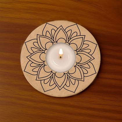 Dbeautify's Tea Light Candle Holder – Artistic Festive Décor