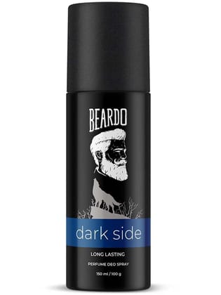 Beardo Dark Side Deo 150ml |Spicy & Woody | Deodorant | Body Spray Perfume For Men | Deo For Men | Long Lasting Perfume | Christmas gift for men | Gift For Friends | Gift for Men Beardo Dark Side Deo 150ml |Spicy & Woody | Deodorant | Body Spray Perfume 