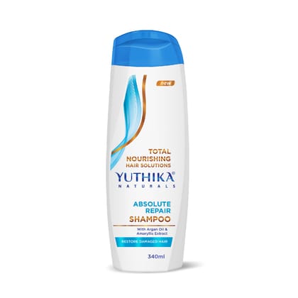 Yuthika Naturals Total Nourishing Hair Solutions Shampoo Absolute Repair 340ml