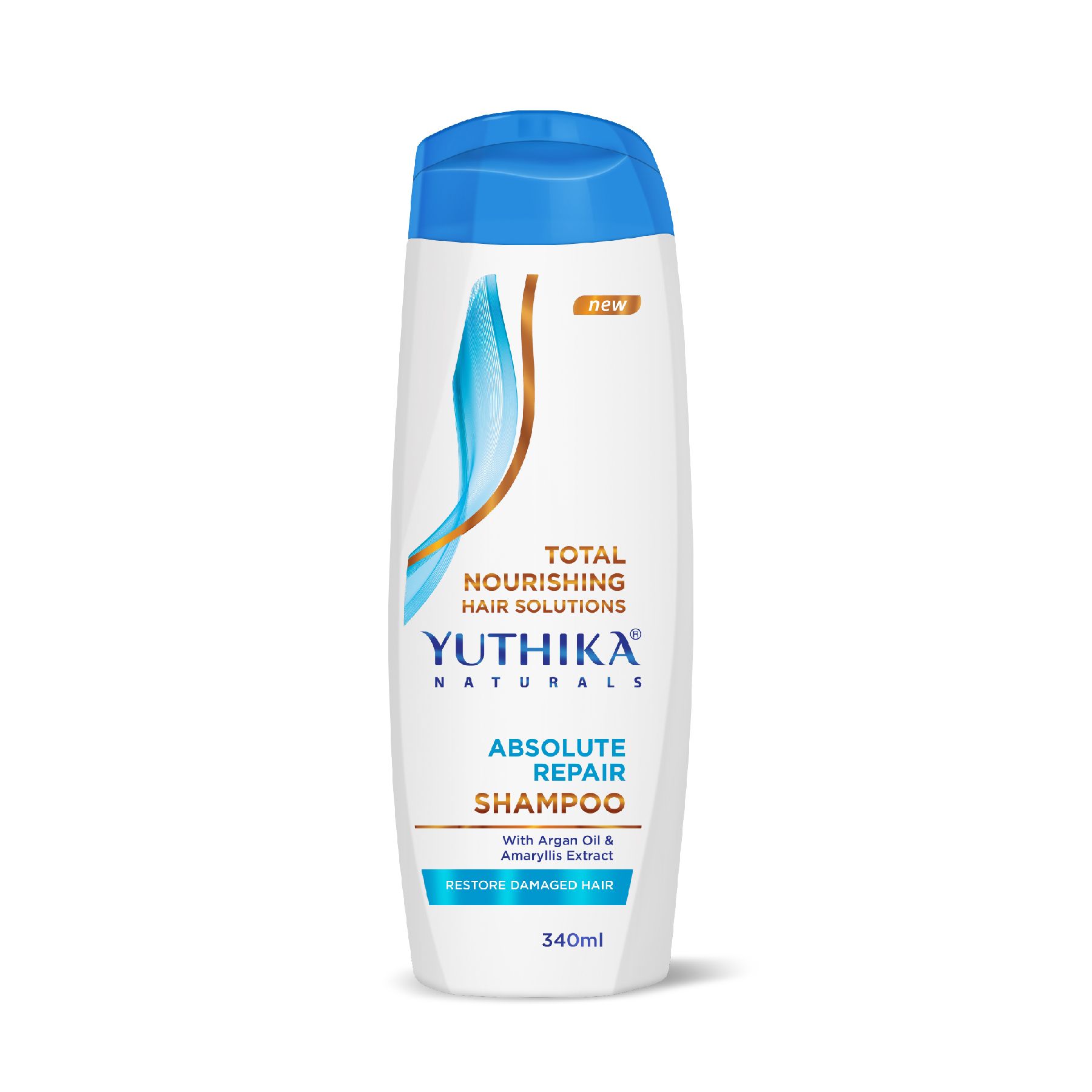 Yuthika Naturals Total Nourishing Hair Solutions Shampoo Absolute Repair 340ml