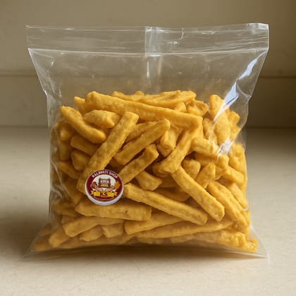 Kalavati Shop's fafda - traditional indian snack