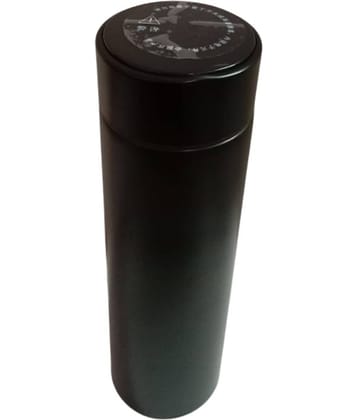 YESKART - Black Water Bottle 500 mL ( Set of 1 )