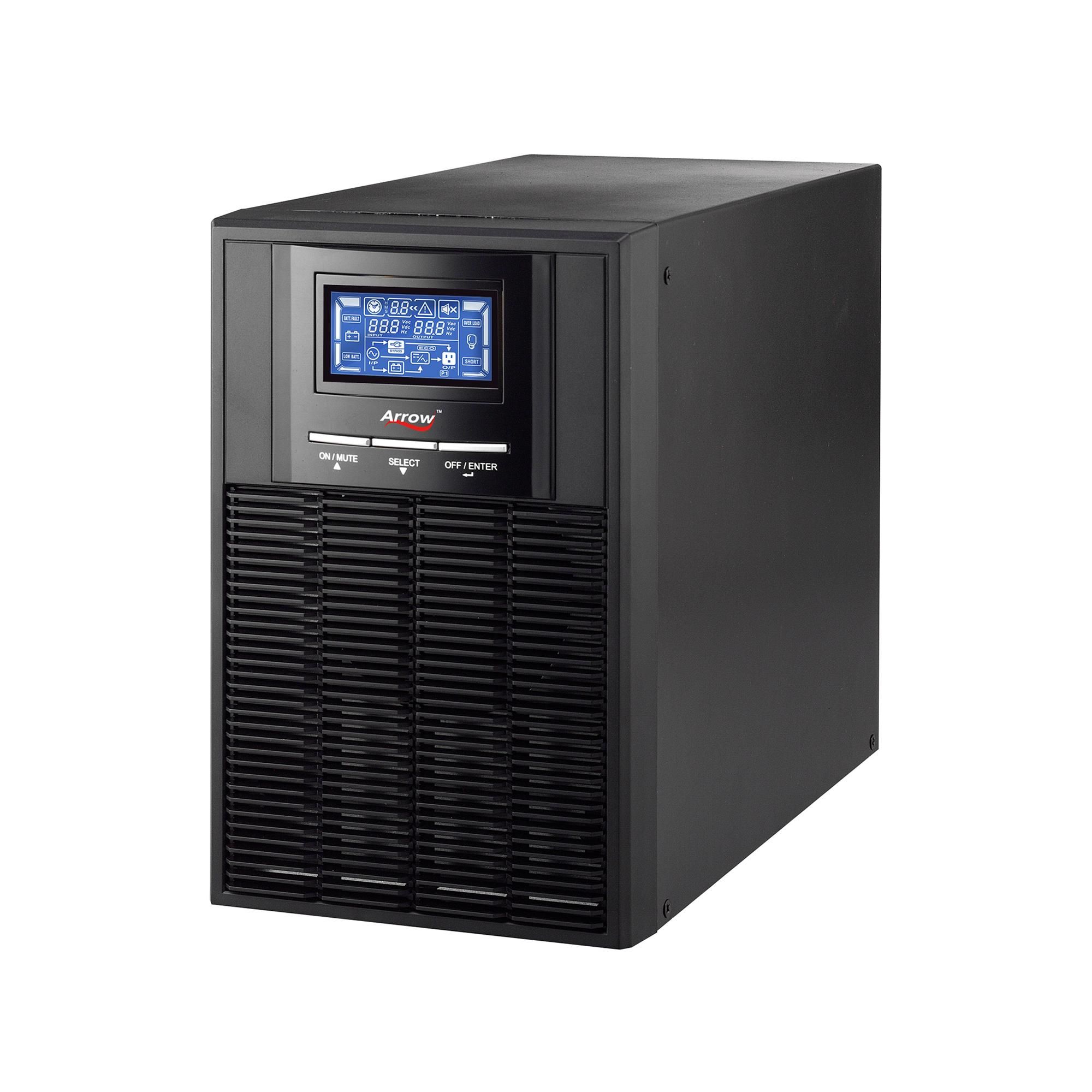 Arrow 3kVA 96DC Built in Battery Online UPS
