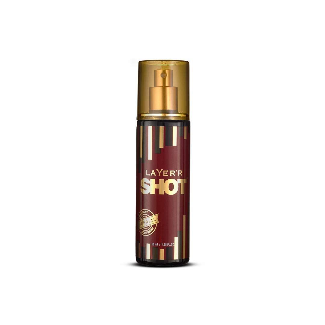 Layer'r Shot Gold Imperial Body Spray 50ml