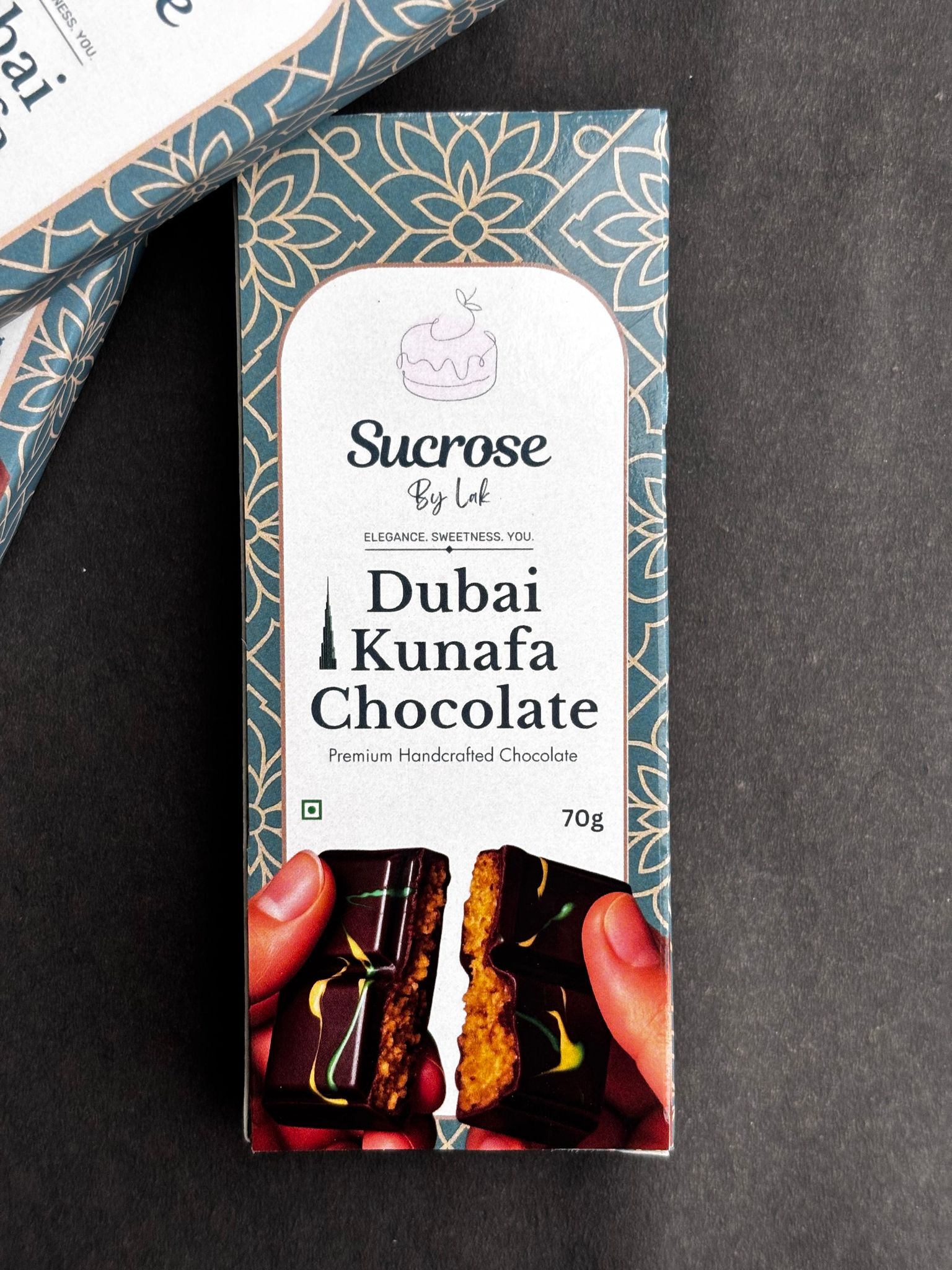 Dubai Kunafa Chocolate - 70g