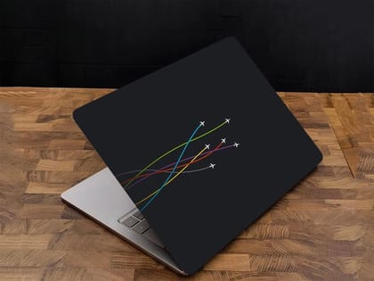 Custom Fit Laptop Skin Sticker for all laptop & notebook - RetroMinimalist05