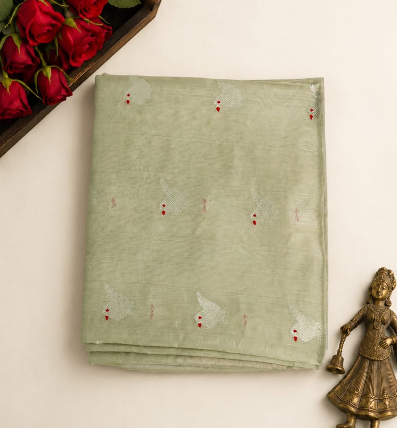 Handloom Chanderi Silk By Silk Saree