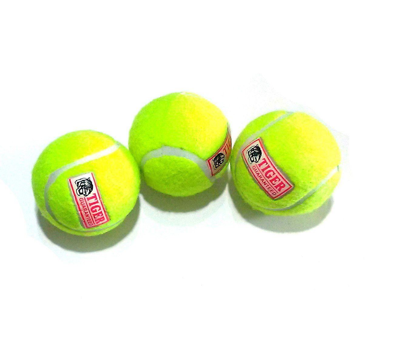 Nawani Green Cricket Tennis Ball (Set of 6 pics)