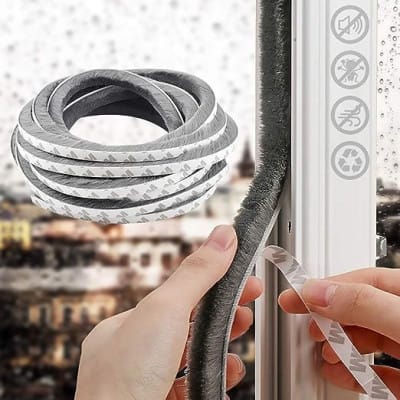 Wholesale Item - WINDPROOF SOUNDPROOF WINDOW SEALING STRIPS(10M) - MOQ 19 Pieces