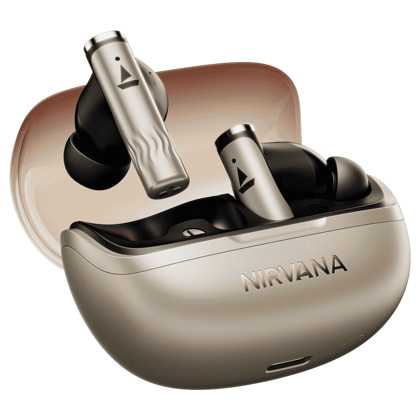 boAt Nirvana Zenith Pro | Wireless Earbuds with Spatial Audio, 80H Playback & 50dB Hybrid Adaptive ANC boAt Nirvana Zenith Pro | Wireless Earbuds with Spatial Audio, 80H Playback & 50dB Hybrid Adaptive ANC - Platinum Gold