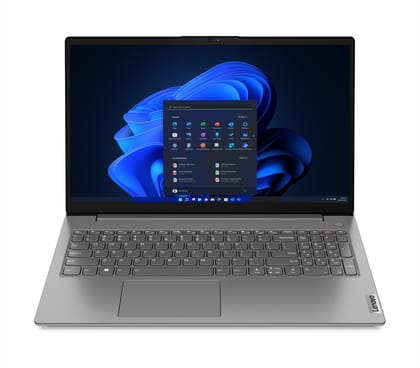 Lenovo V15 AMD Ryzen 7 7730U 15.6" (39.62cm) FHD 250 Nits Antiglare Thin and Light Laptop (Free MS Office) Lifetime (16GB/512GB SSD/Windows 11/Iron Grey/1.65 Kg) 1 Year Brand Warranty, Lenovo V15 AMD Ryzen 7 7730U 15.6" (39.62cm) FHD 250 Nits Antiglare T