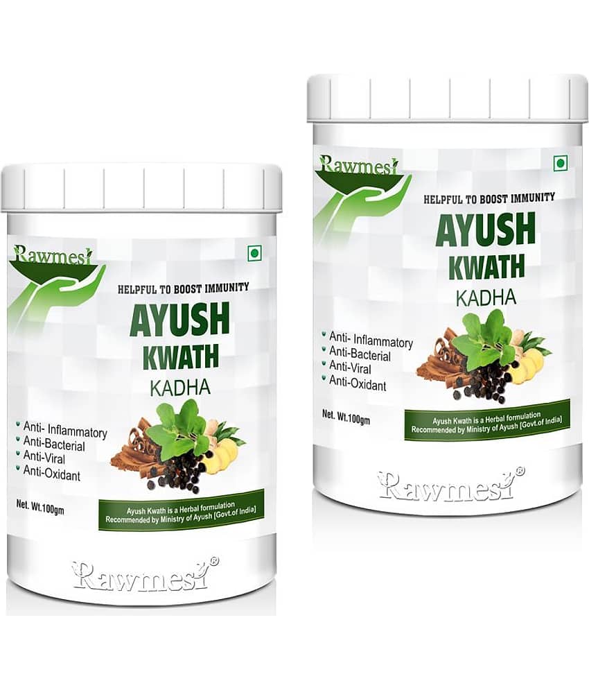 Rawmest Ayush Kwath Kadha Powder 100 Gm Pack of 2