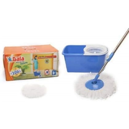 True Facility Gala Quick Spin Smarty Mop Magic 360 Degree Cleaning with Bucket and 1 Refills