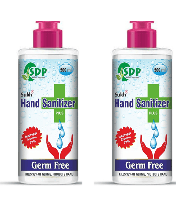 Health Ayurveda Hand Sanitizer 500 mL Pack of 1
