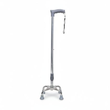 Adjustable Four-Legged Quad Walking Stick