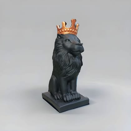 Crown Lion Balck