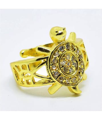 PAYSTORE Adjustable Panchdhatu Kachua Ring/Tortoise