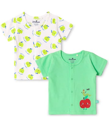 Juscubs Pack of 2 Baby Boys Cotton T-Shirt ( Multicolor )