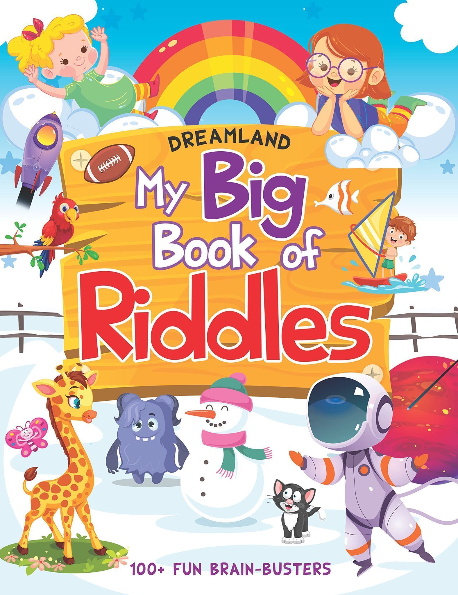 My Big Book of Riddles with 100 + Fun Brain-Busters for Children Age 5+ [Paperback] Dreamland Publications