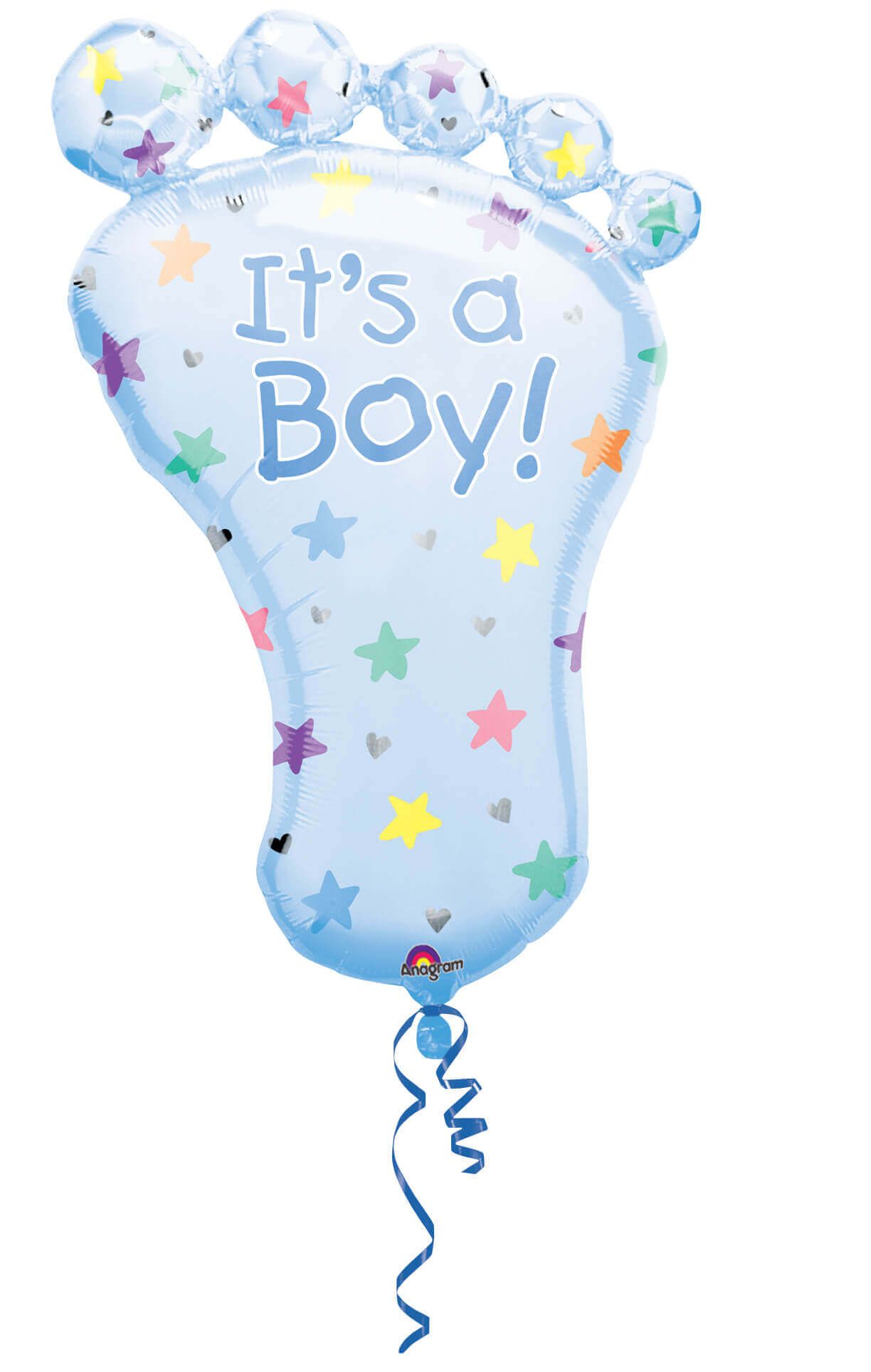 Wanna Party 32" It's A Boy Foot SuPer ShaPe XL P35
