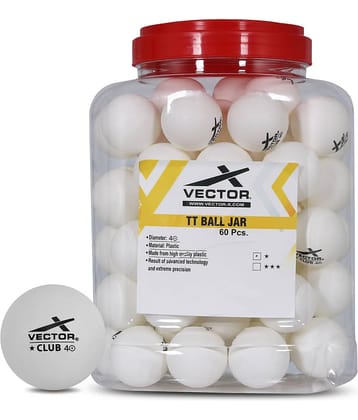 Vector X 1 Star Pack Of More than 20 TT Balls