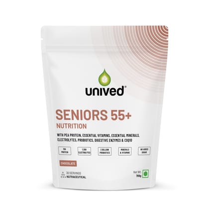 Unived Senior Nutrition Drink for Energy, Muscle & Immunity Chocolate Unived Senior Nutrition Drink for Energy, Muscle & Immunity Chocolate