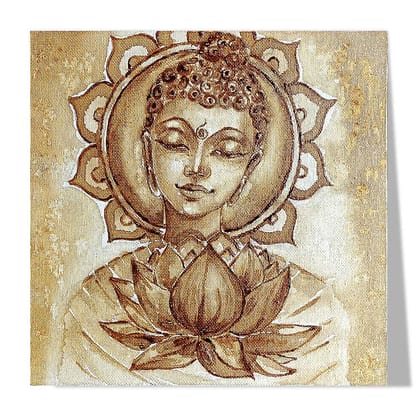 Coffee Painting on Canvas DIY Kit by Penkraft