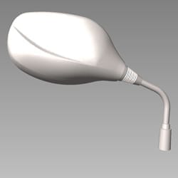 MIRROR ASSEMBLY RIGHT BACK (NH-341P) - Pleasure - 88110AALH01ZES