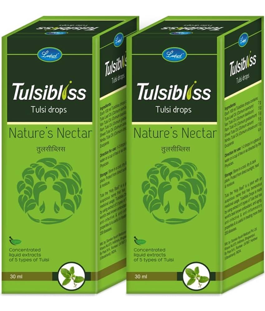 Tulsibliss Tulsi Drops for Immunity Booster Pack of 2 (30ml Each)