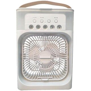 Mist-Fan-Mini-Cooler-for-Home-with-3-Speed-Mode-with-Water - Assorted Coller