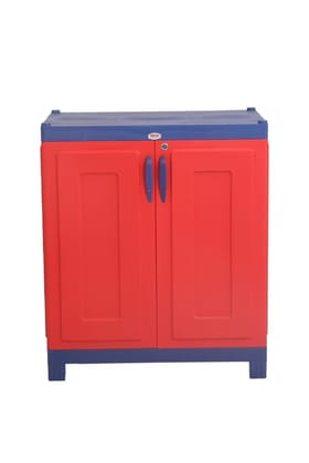 Supreme Furniture Rhythm Multipurpose Dust and Waterproof 2 Doors with 2 Shelves Virgin Plastic Cupboard/Cabinet for Home, Living Room, Kids Supreme Furniture Rhythm Multipurpose Dust and Waterproof 2 Doors with 2 Shelves Virgin Plastic Cupboard/Cabinet for Home, Living Room, Kids