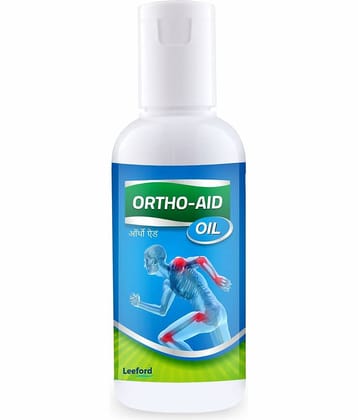 Orthoaid Instant Pain Relief Oil for Joints, Muscles, Knees & Back Pain - 50ml