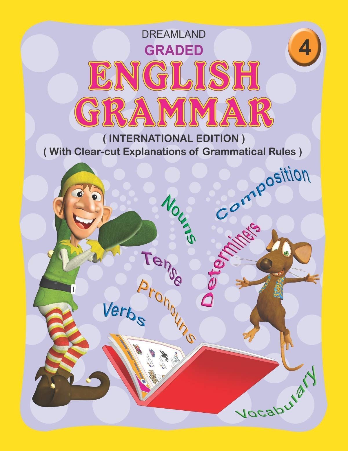 Graded English Grammar :-4 [Paperback] Dreamland Publications