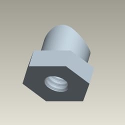 NUT 'B' ADJUST - 9501542000S