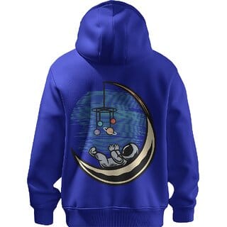 BULL CLOTHING Astronaut Baby Moon Graphic Hoodie 60 Cotton 40 Poly 280 GSM Unisex Casual Sweatshirt (XXL) BULL CLOTHING Astronaut Baby Moon Graphic Hoodie 60 Cotton 40 Poly 280 GSM Unisex Casual Sweatshirt (XXL)