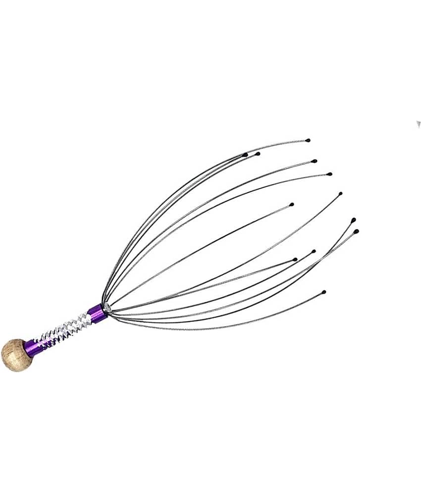 Dash Pro Hair Scalp Massager - 1 piece | Hair Scalp Massager Scrub | Shampoo Brush With Ultra Long Soft Silicone Bristles| Exfoliating Ergonomic Scrubber Comb for Dandruff Removal