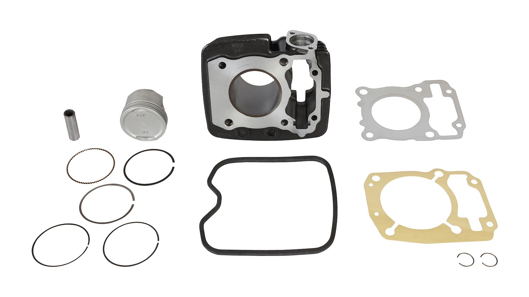Hero Genuine Engine Cylinder Block Kit with Piston – High-Performance Core for Hunk & Xtreme 160 - 21K180S